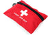 Red First Aid Bag Empty First Aid Kit Empty Waterproof First Aid Pouch Small Mini for First Aid Kits Pack Emergency Hiking Backpacking Camping Tra...