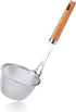 TENTA Kitchen Premium 18/8 Stainless Steel Mesh Spider Spaghetti Dumpling Noodle Strainer -Mouth Diameter 3.8 inch Basket and 8.1inch Handle...