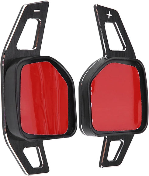 1 Pair Paddle Shifter, Keenso Car Aluminum Steering Paddle Shifter Extension for A1 A3 A4 A6 A8 Q5 Q7...
