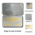 Reusable Silicone Face Patches Set | Eco-Friendly Forehead Wrinkle Patches with Tin Case | 100% Silicone Reusable Facial Patches | Forehead Wrinkl...