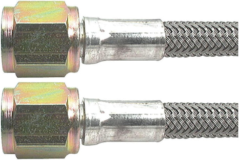 Allstar Performance ALL46400-60#4 Braided Steel Lines With -4 Ends, 60in...