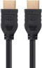 Monoprice HDMI Cable - High Speed, 4k@60Hz, 10.2Gbps, CL2, 32AWG, 1.5 Feet, Black - Commercial Series...