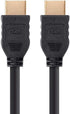 Monoprice HDMI Cable - High Speed, 4k@60Hz, 10.2Gbps, CL2, 32AWG, 1.5 Feet, Black - Commercial Series...