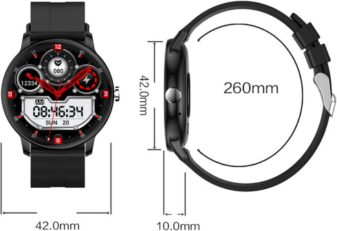 Smart Watch,1.3”Smartwatch for Women(Answer/Make Call), Fitness Tracker with 100+ Sport Modes, IP67 Waterproof, Heart Rate&Sleep Monitor, Activity...
