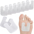 48 Pieces U-Shaped Felt Callus Pads Metatarsal Foot Pads for Pain Relief Keep Calluses from Rubbing on Shoes Forefoot and Support Self-Adhesive Fo...
