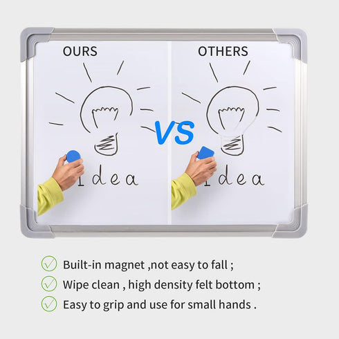 48 Pack Magnetic Whiteboard Dry Eraser Chalkboard Cleansers for Classroom, Home and Office (Round, 8 Color)...