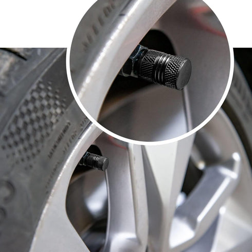 8 Pack Tire Valve Stem Caps for Car Tires Air Caps Cover, Corrosion Resistant Premium Alloy Leak-Proof Universal...