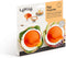 Lekue Poached Egg Maker/Poached Egg Cooker Set of 2, Orange...