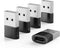 USB to USB C Adapter 5 Pack,Type C Female to Male Charger Converter, Type C Female to USB A Male Charger Cable Converter for iPhone 15 14 13 12 11...