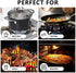 Extreme Heat Resistant Cooking Gloves, Grilling Gloves, Thickened Heat Resistant Gloves for Cooking, Grilling, Frying, Baking, Indoor/Outdoor Acce...
