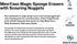 12 Pack 4.6” x 2.5” x 3/4” Magic Sponge Erasers Infused with Scouring Nuggets, 10x Durability vs Traditional Erasers, Advanced Cleaning for Bathro...