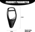 1 PC Car Gear Shift Head, ABS Carbon Fiber Pattern Shift Knob Cover Sticker, Replacement Decorative Accessories, for BMW 3 Series GT5 Series 1 Ser...