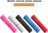 72PCS Spoke Skins Covers, Motorcycle Wheel Spoke Rims Decoration Protector, Dustproof Bicycle Pipe Trim Protective Wrap Accessories, Universal for...