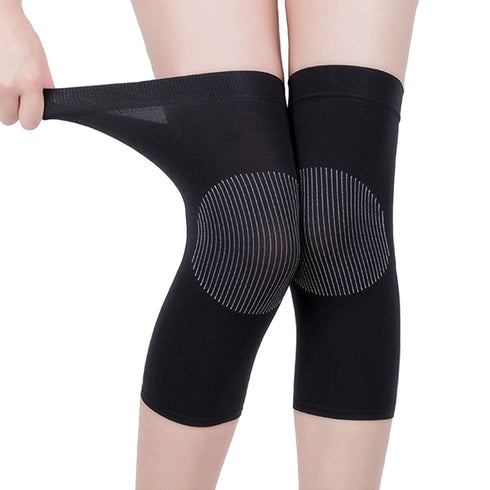 1 Pair Knee Compression Sleeves for Women & Men, Lightweight Thin Knee Sleeves for Knee Pain Relief, Knee Warmers Knee Brace Undersleeve Dancer Kn...