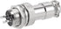 uxcell Aviation Connector Plug 12mm 2Terminals 7A 125V GX12-2 Waterproof Female/Male Wire Panel Power Chassis Metal Fittings Aviation Wire Connect...