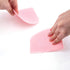 LUTER 2 Pieces 12 x 9.5 cm Pastry Horn – Plastic Dough Scraper for Kitchen, Pastry, Pancakes (Pink, White)...