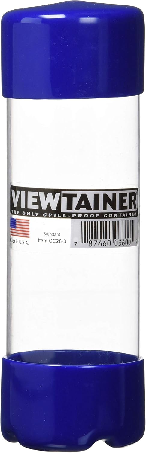 Viewtainer CC26-3 Storage Container, 2 by 6-Inch, Blue...