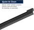 X AUTOHAUX Car 390mm 15'' Rear Windshield Wiper Blade Arm Set for Volvo XC60 T6 2009-2011...