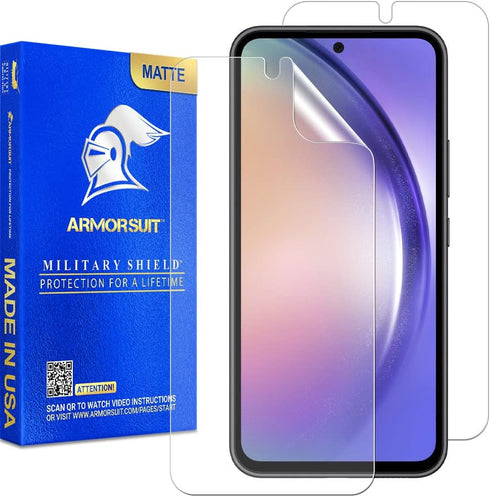 ArmorSuit 2 Pack Paper Feel Texture Screen Protector for Samsung Galaxy A54 5G (6.4") Case Friendly MilitaryShield Matte Film - Made in USA...