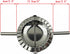 Stainless Steel Dumpling Maker, X-Large 5" Goya Empanada Press Mold, Ravioli Mould Crimper, Wraper Dough Cutter - for Pie Ravioli Chinese Dumpling...