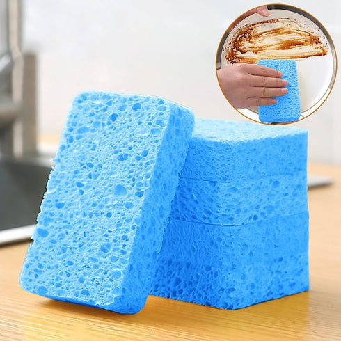 24 - Pack Non-Scratch Scrub Sponges - Sponges for Dishes and Washing Dishes, Cleaning Sponges for Kitchen Home and More?Blue?...