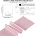 3 Rolls Small Trash Bags - 60 Counts Durable 4 Gallon Small Garbage Bags for home office kitchen Bathroom Bedroom Trash Can liners?Pink?...
