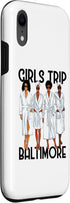 iPhone XR Girls Trip 2024 Baltimore For Black Melanin Women Spa Relax Case...