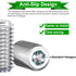 Grub Screws Set, Flat Head Socket Hex Grub Screw Set M2/M3/M4/M5/M6/M8 Metric Stainless Cup Grub Screws Assortment Kit for Door Handles, Home Repa...