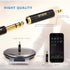 3.5mm(1/8") Male to 3.5mm(1/4") Female Headphones Adapter Pure Copper Jack Adaptor -Black......