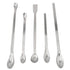 Reagent Spoon 5PCS 304 Stainless Steel Micro Scoop Lab Sampling Spoon Lab Spatulas Scoop...