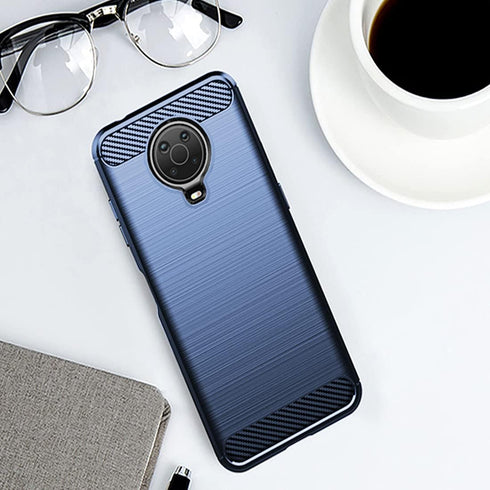 Osophter for Nokia G20 Case,Nokia G10 Case with 2pcs Screen Protector Shock-Absorption Flexible TPU Rubber Protective Cell Phone Cover for Nokia G...