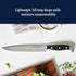 HENCKELS Statement Razor-Sharp 8-inch Slicing Knife, German Engineered Informed by 100+ Years of Mastery, Black/Stainless Steel...