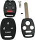 KAWIHEN Keyless Entry Remote Key Fob Shell Case Replacement For Honda Accord Accord Crosstour Civic CR-V Pilot Element OUCG8D-380H-A N5F-S0084A KR...