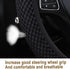 AEVEA Elastic Stretch Steering Wheel Cover Universal in Any Weather Comfortable Grip Strength Microfiber Breathable Ice Silk Anti-Slip Odorless Ea...