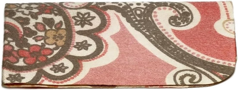 Calabria Microfiber Cleaning Cloth Red Paisley Cashmere Print Women Clean Eyeglass Lens Phone Screen Glasses Camera Sunglass...
