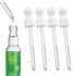 Glass Dropper Pipettes Compatible with Bubbly Drops SodaStream Dropper Bubly Drops SodaStream Flavors for Soda Stream Accessories (4 Pack)...