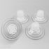 Suction Cup for Cat Window Perch 3.14 Inches Screw Nut Suction Cups Replacements (4 Packs Screw)...