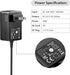 5V 2A AC Adapter, Basicvolt Versatile 5Volt 2Amp Power Supply Wall Charger Power Adapter w/ 8 Tips for Camera, BT Speaker, GPS, USB Hub, TV Box, W...