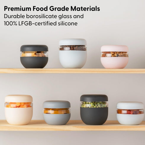 W&P Porter Seal Tight Lunch Bowl Container w/ Lid | Blush 16 Ounces | Leak & Spill Proof, Soup & Stew Food Storage, Meal Prep, Airtight, Microwave...