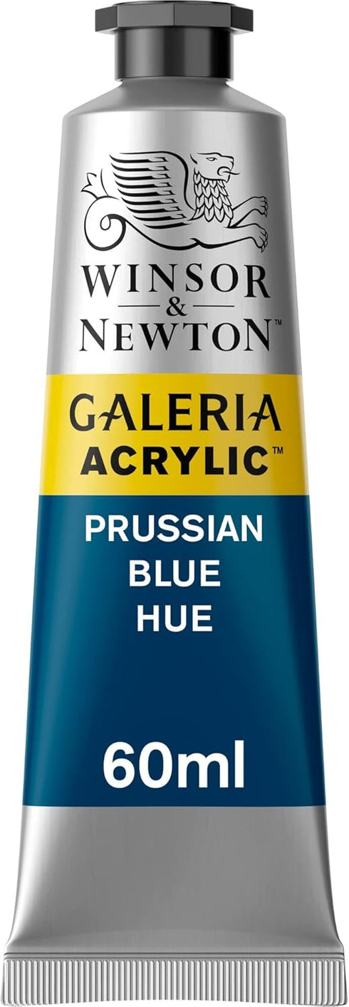 Winsor & Newton Galeria Acrylic Color, 60ml (2-oz) Tube, Prussian Blue Hue...