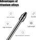 Universal Fit No Worn Out Fine Titanium Alloy Fine Pencil Nibs Compatible with BOOX Pen 2 Pro,iReader,IFLYYTEK,Lamy AL-Star Digital Pen, Ballpoint...