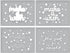 SPELLBINDERS PAPERCRAFTS, INC Spellbinders Stencil-Layered Make A Wish Confetti, Gray...