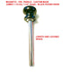 Pin, Tensile - 3/8 Diameter | 5-1/2" Locking Space || Jumbo Aluminum Black Knob | Universal Fitness Equipment Weight Stack Replacement SELECTOR KE...