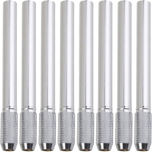 STOBOK Charcoal Pencils Metal Handle Pencil Extender Holder 8Pcs Drawing Pencil Lengthener Art Pencil Extension Holder Rod for Sketching Drawing W...