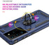 Military Grade Drop Impact for Samsung Galaxy S21 Ultra Case Galaxy S21 Ultra 5G Case 6.8 inch Metal Rotating Ring Kickstand Holder Armor Heavy Du...