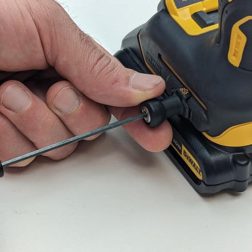 Spider Tool Holster - Drill Pins - Pack of Three - Attaches to The Side of Any Brand Power Drill and Driver with provided Screws - Pairs with Spid...