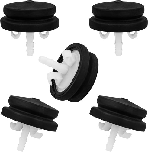 66-7460 Primer Bulb for Toro CCR-2450, CCR-3650, CCR-1000, CCR-2000 Snow Thrower, Replaces Lawn Boy Primer Bulb 66-7460 (5-Packs, with 44-2750 Pri...