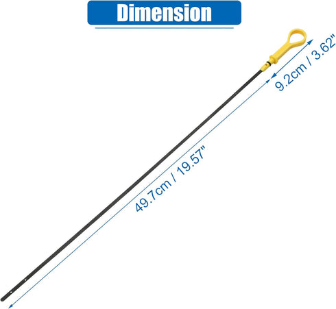 uxcell 1 Pcs Engine Oil Dipstick Engine Oil Fluid Level Dipstick for Suzuki Swift 1.5L 2007-2010 No.1691069G01...