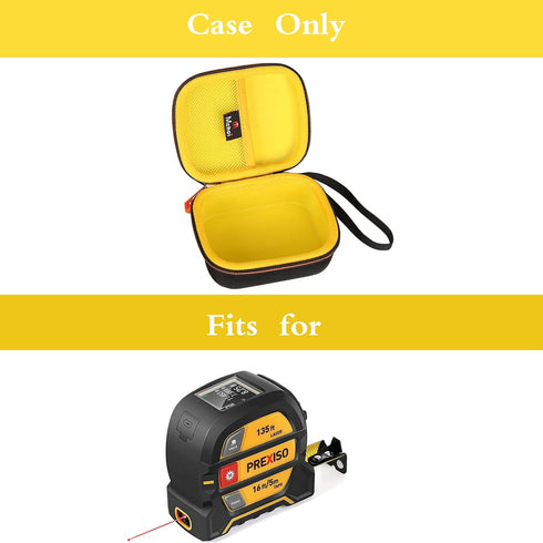 Mchoi Hard Carrying Case Fits for PREXISO 2-in-1 Laser Tape Measure,Digital Distance Meter, EVA Portable Storage Case Shockproof, Case Only...