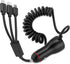 Fast Car Charger for iPhone 15/14/13 Pro Max,Upgrade Dual USB Rapid Car Charging Adapter Compatible for iPhone 15/1413 Pro Max/13/12/11/Xs/XS Max/...